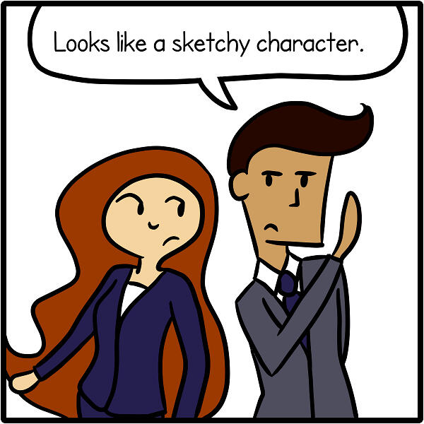 Self-Portrait of Emma Vogt holding a Sketchbook